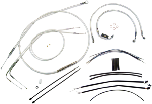 Sterling Chromite Ii® Designer Handlebar Installation Kit Silver