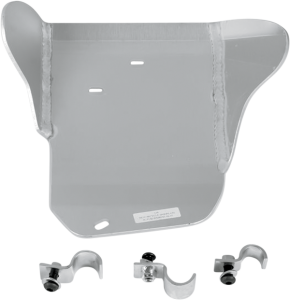 MOOSE RACING Aluminum Skid Plate Silver 