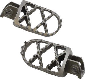 MOOSE RACING Pro Footpegs Silver 