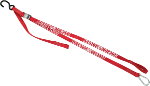 Carabiner Tie-downs Red