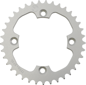 MOOSE RACING Aluminum Rear Sprocket Atv Silver 