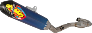 Factory 4.1 Rct Exhaust System Blue, Anodized 