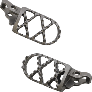 MOOSE RACING Pro Footpegs Silver 