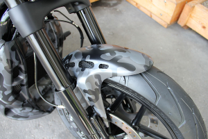 Front Fender Custom Black