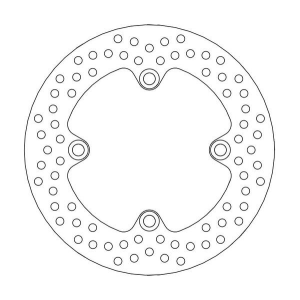 Halo Series Rear Rotor Stainless Steel