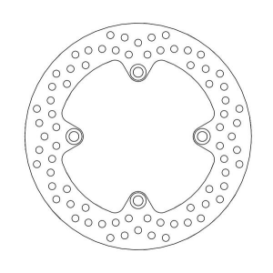 Halo Series Rear Rotor Stainless Steel