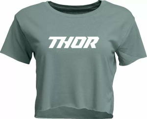 THOR Women's Corp Crop T-shirt Blue 