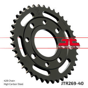 JT SPROCKETS Rear Sprocket Black 