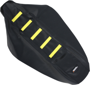 MOOSE RACING Seat Cover Ribbed Suz Yel Black 