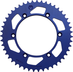 MOOSE RACING Rear Aluminum Sprocket Blue 