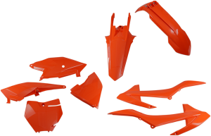 Full Body Replacement Plastic Kit Orange