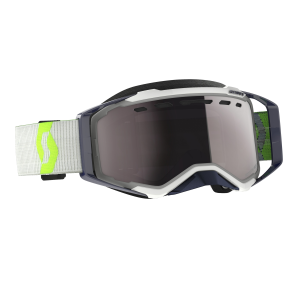 Scott Goggle Prospect Snow Cross grey/yellow enhancer silver chrome