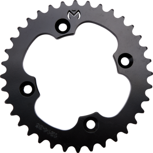 MOOSE RACING Steel Rear Sprocket Black 