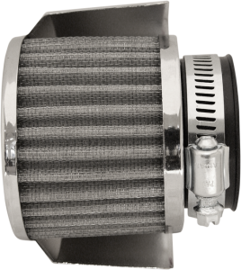 Clamp-on Pod Air Filter Chrome