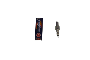 Iridium Spark Plug Silver, White