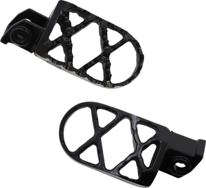 MOOSE RACING Hybrid Footpegs Black 