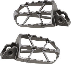 MOOSE RACING Nd Series Footpegs Silver 