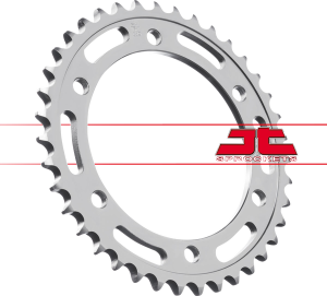 JT SPROCKETS Steel Rear Sprocket Natural 