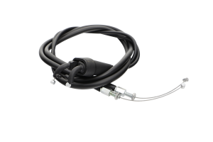 MOOSE RACING Black Vinyl Throttle Cable Black 