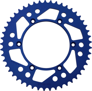 MOOSE RACING Rear Aluminum Sprocket Blue 