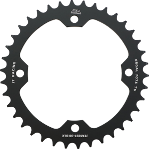 JT SPROCKETS Racelite Aluminum Rear Sprocket Black 