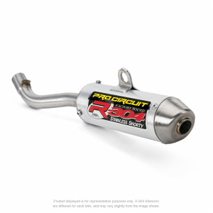 R304 Shorty & R304 Shorty Ti-2 Carbon-kevlar Silencers Aluminum, Brushed