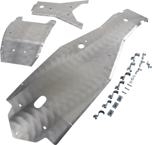 MOOSE RACING Full Body Skid Plate Silver 