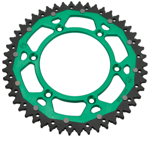 MOOSE RACING Dual Sprocket Green 