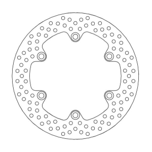 Halo Series Rear Rotor Stainless Steel