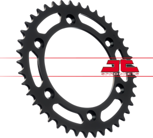 JT SPROCKETS Steel Rear Sprocket Black 