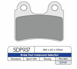 Sdp Pro Mx High-performance Brake Pads