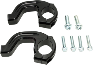 MOOSE RACING Replacement Contour Handguard Inner Mount Clamp Black 