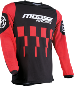 Tricou Moose Racing Qualifier Black/Red