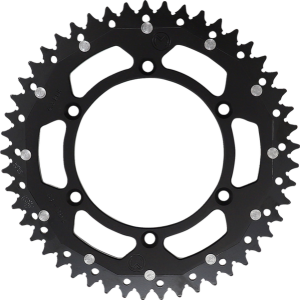 MOOSE RACING Dual Sprocket Black 