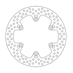 Halo Series Rear Rotor Stainless Steel