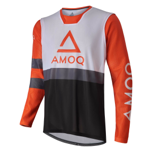 AMOQ Airline Mesh Jersey Orange/White S