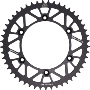 JT SPROCKETS Rear Sprocket Black 