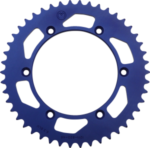 MOOSE RACING Rear Aluminum Sprocket Blue 