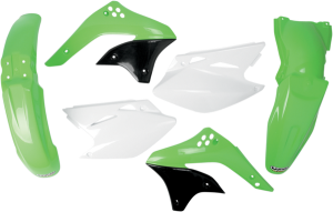 Body Kit 07 Kxf450 Black, Green, Oem, White