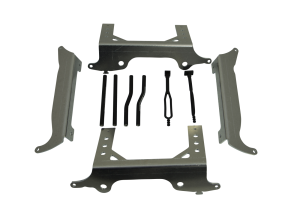 MOOSE RACING Radiator Braces Aluminum 