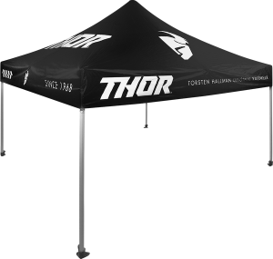 Cort Thor Track Canopy 3m x 3m Blue/Red/White