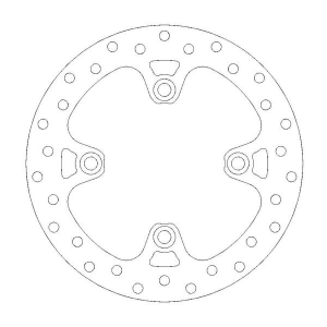 Halo Series Rear Rotor Stainless Steel