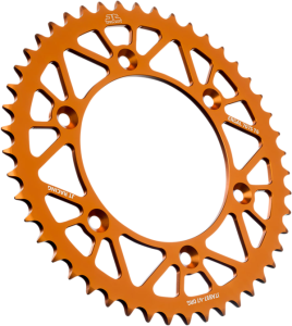 JT SPROCKETS Racelite Aluminum Rear Sprocket Orange 