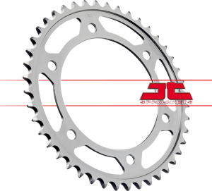 JT SPROCKETS Steel Rear Sprocket Natural 