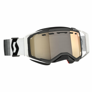 Scott Goggle Prospect Snow Cross LS premium black/white / light sensitive bronze