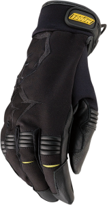 MOOSE RACING Mud Riding Gloves Black 