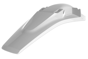 Replacement Plastic Rear Fender For Husqvarna White 