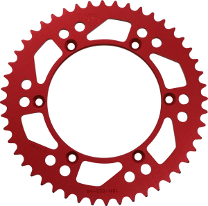 MOOSE RACING Rear Aluminum Sprocket Red 