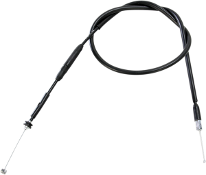 MOOSE RACING Black Vinyl Throttle Cable Black 