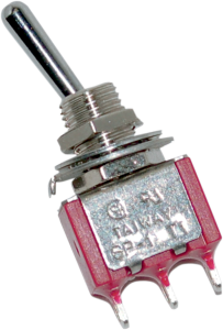 Mini Toggle Switch Chrome